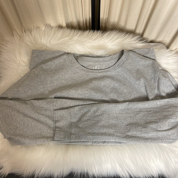 ❗️LAST CHANCE❗️EXCELLENT CONDITION! GEORGE HEATHER GREY SOFT LONG SLEEVE TEE M - Picture 9 of 10